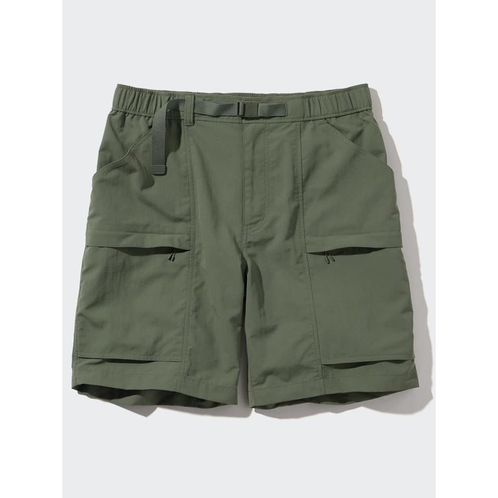 Verão novo estilo das mulheres dos homens mesmo estilo solto calças cortadas náilon shorts casuais ao ar livre macacão e