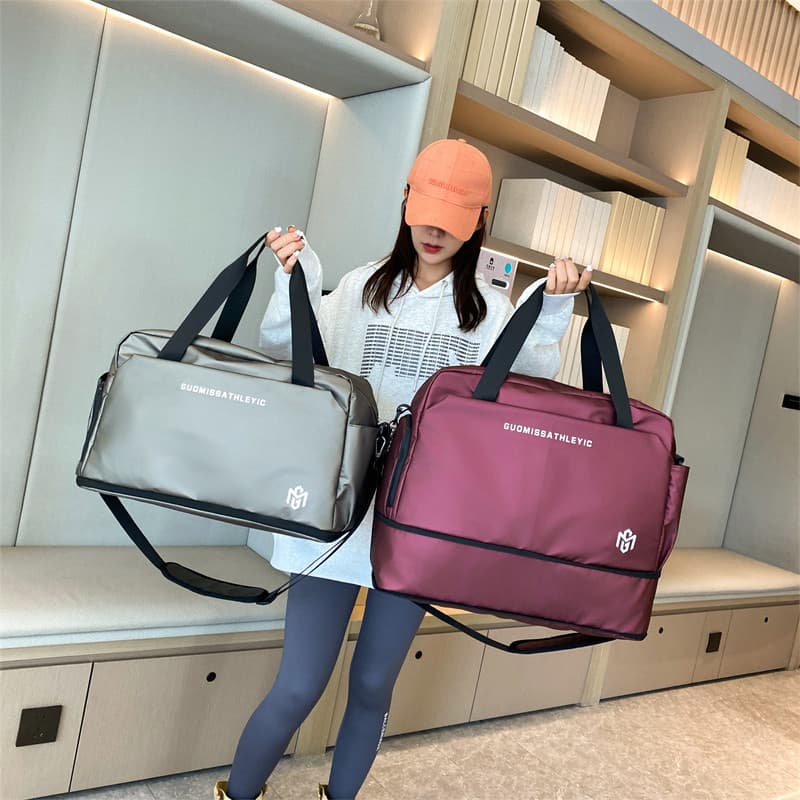 Bolsa de viagem de curta distância de grande capacidade, masculina, feminina, leve, de viagem de negócios, extensão, bol