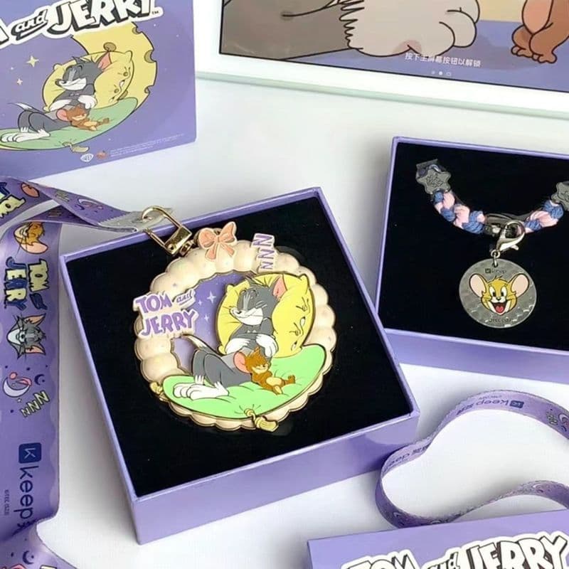 Zhuzhou Liying Trading Co., Ltd. Keep Medal Cat and Mouse Series Badge Limited Tom Jerry Influenciador Genuíno Mesmo Est