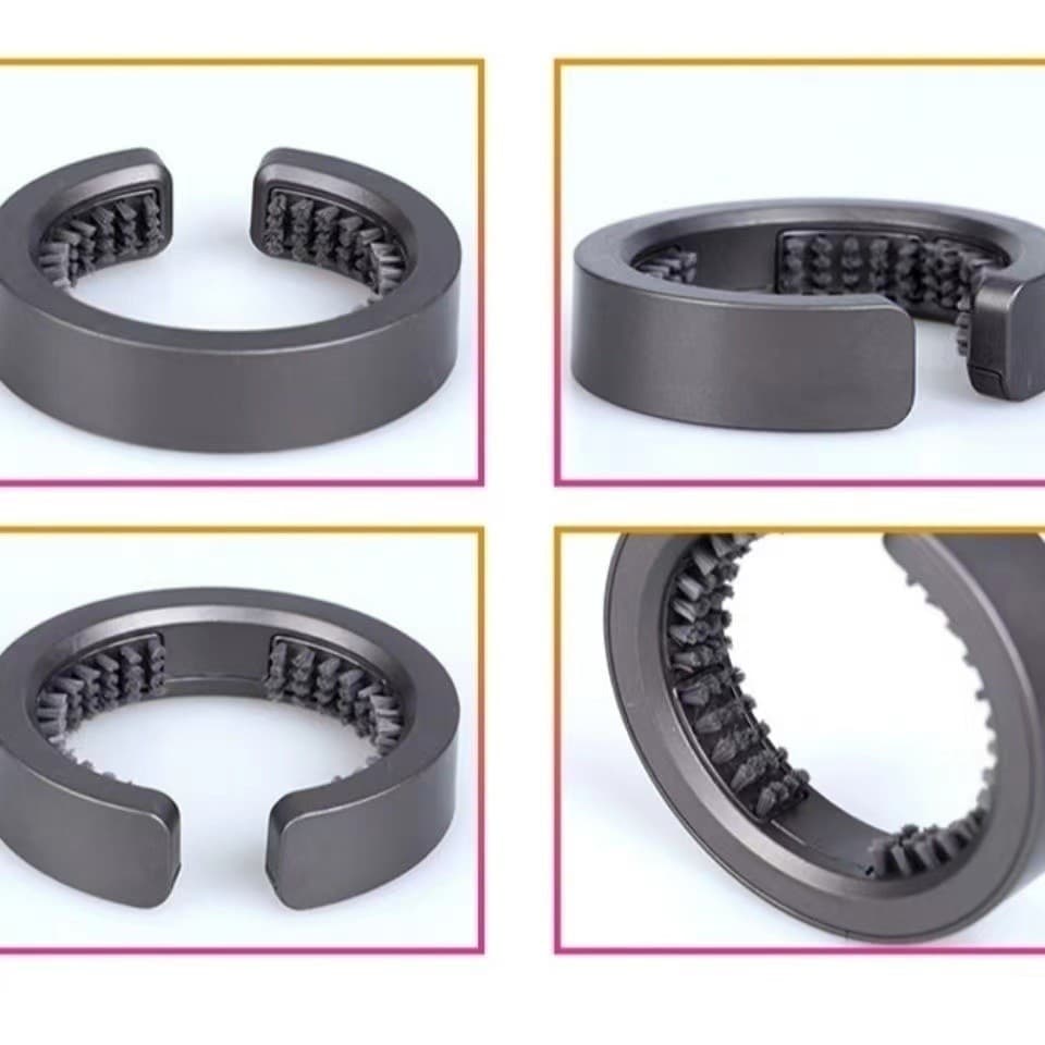 Adequado para Dyson escova de limpeza Curling ferro escova de cabelo secador de cabelo filtro malha C-tipo escova malha