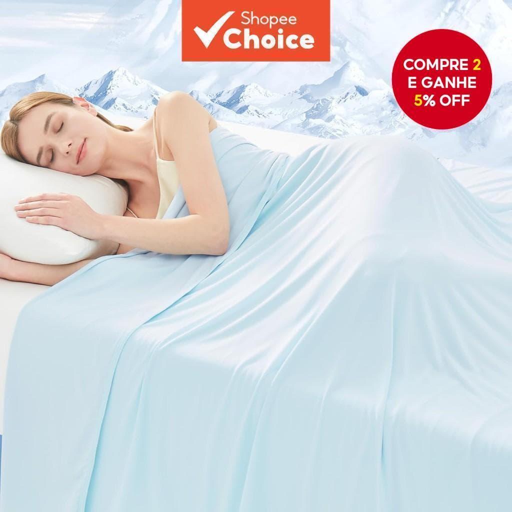 Cobertor Legal De Verão (Q-Max > 0.5)-Absorção De Calor Leve De Design Duplo , De Resfriamento Para Travessas Quentes ,