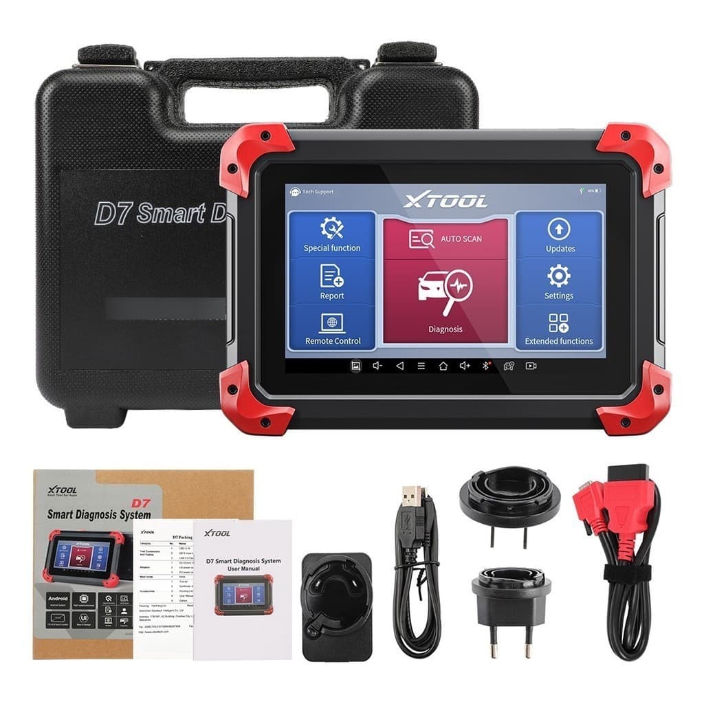Scanner Automotivo Xtool D7 Obd2 Ferramenta Chave Prog Codif