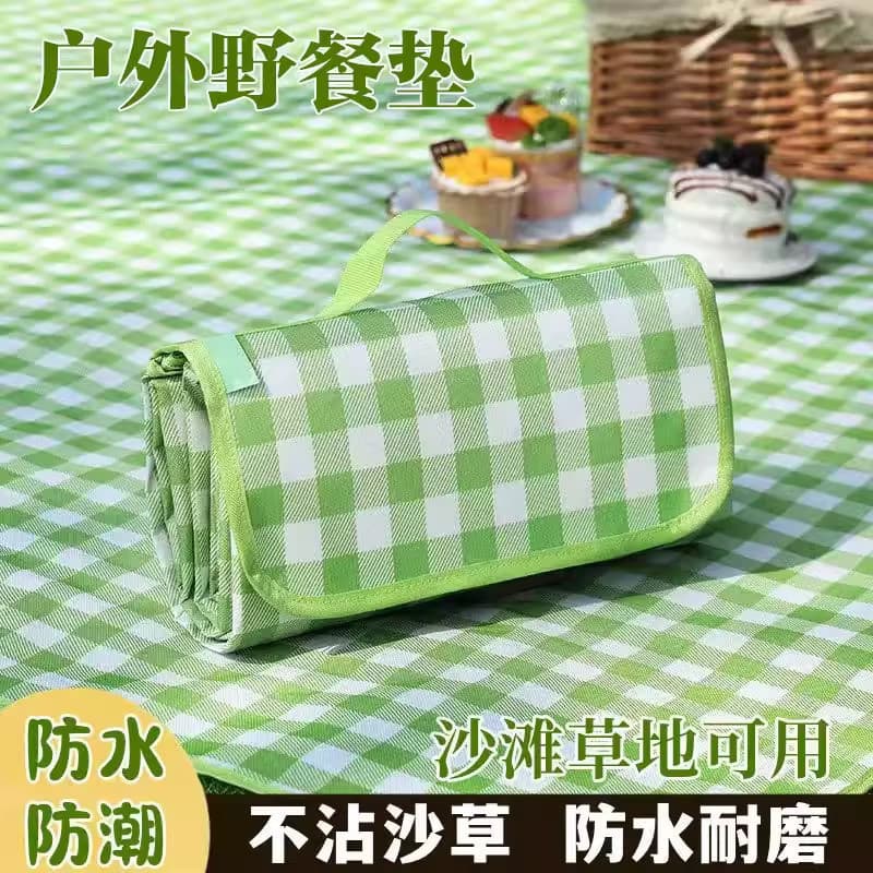 Tapete à prova de umidade ao ar livre engrossado tapete de piquenique acampamento campo à prova dwaterproof água gramado