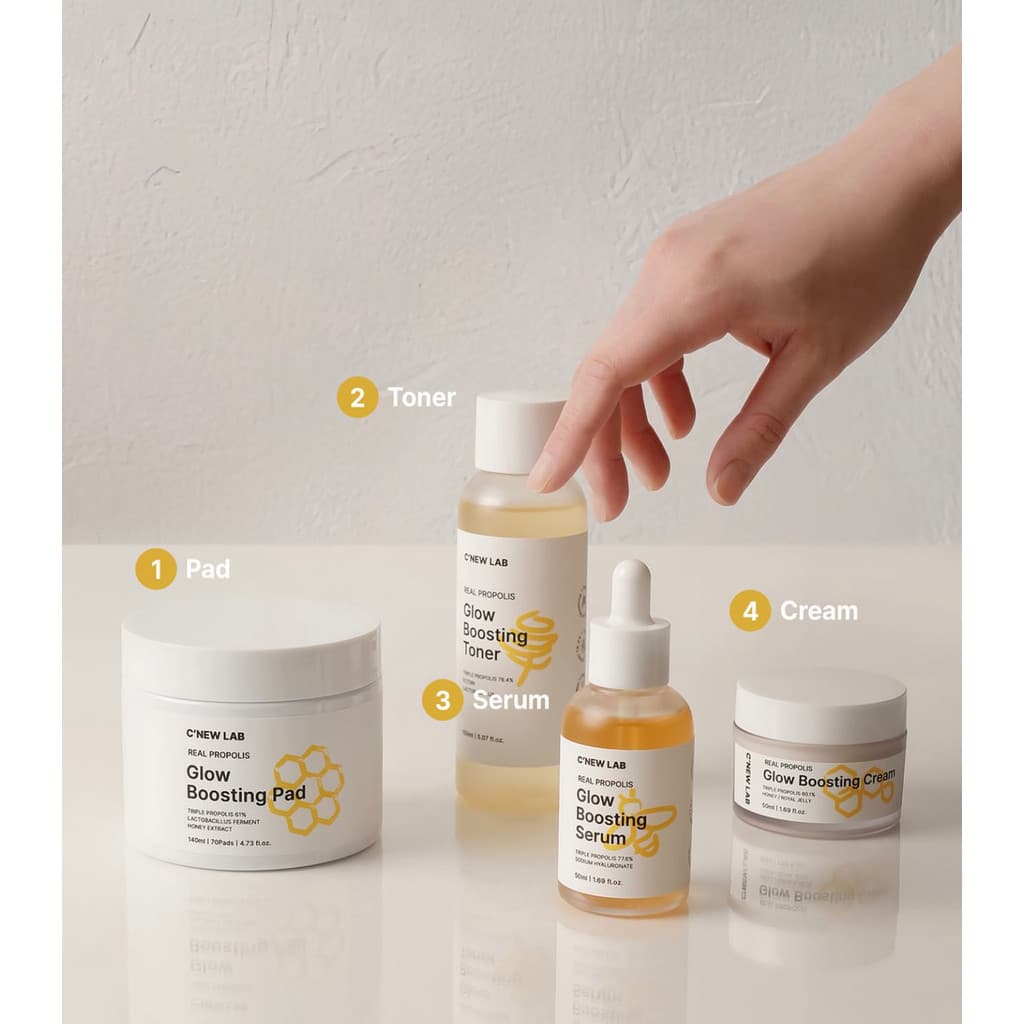 Coreia coreia CNEWLAB própolis série iluminadora/calmante hidratante calmante série Toner essência creme pele sensível