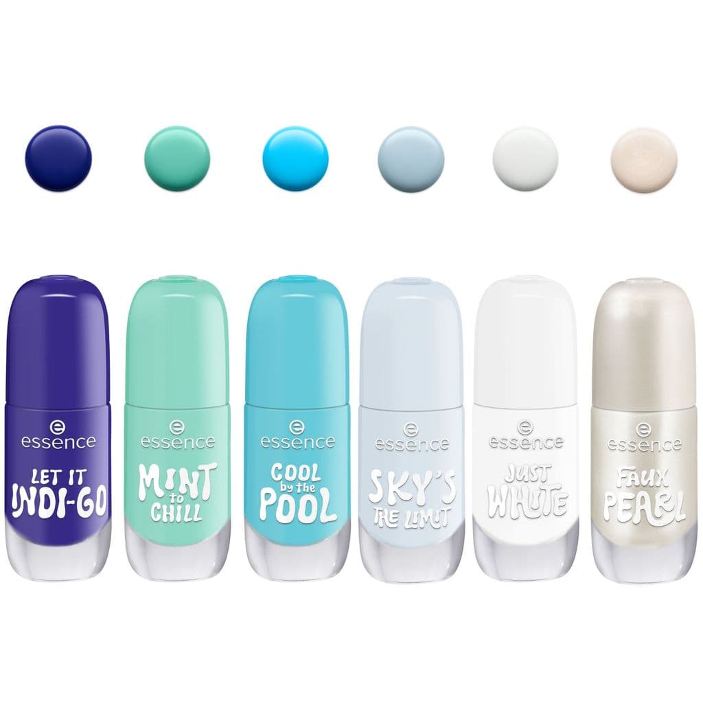 KIT 6 Esmalte Gel Nail Colour essence 7
