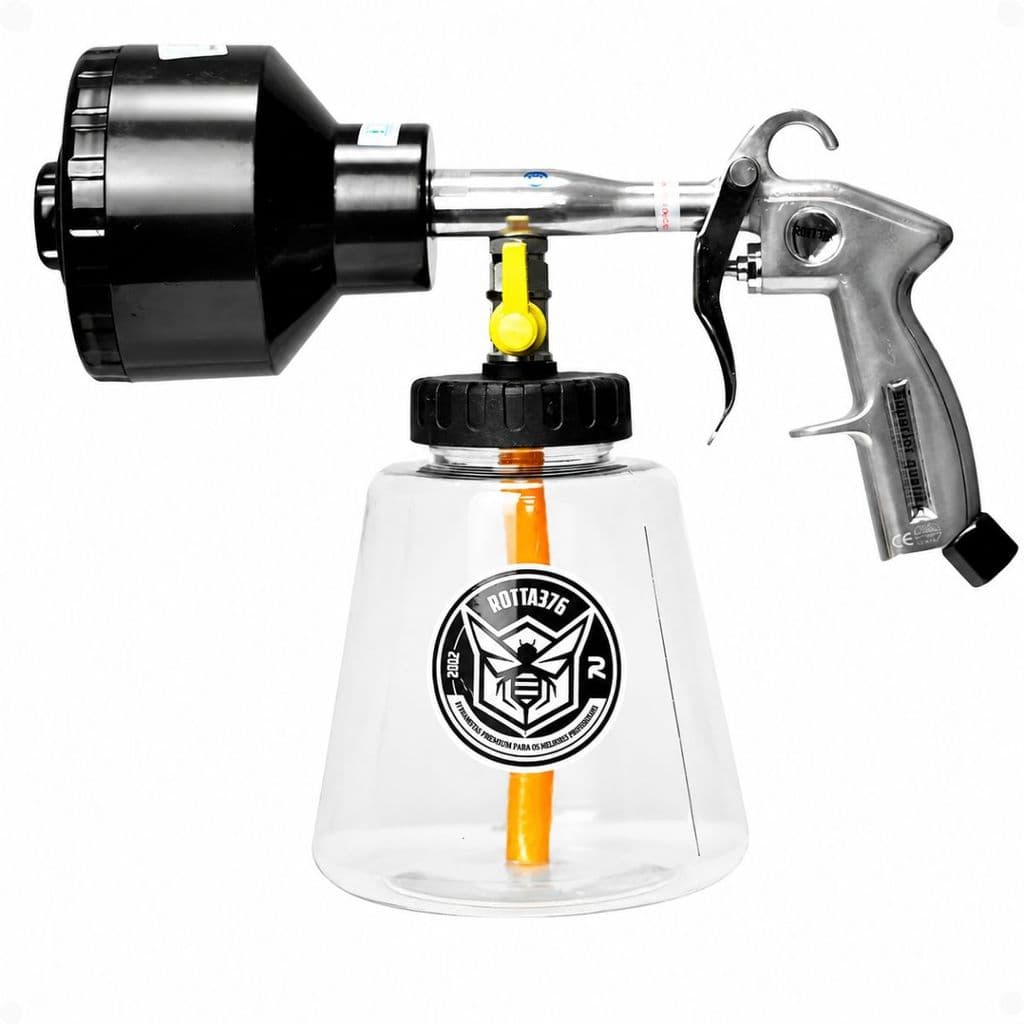 Pistola Tornador Shampoozeira Espuma Lava Rápido Pneumática