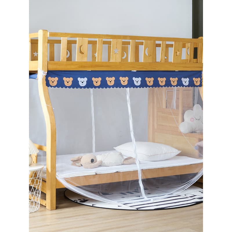 Cama da sogra cinta estante porta dupla mosquiteiro crianças madeira maciça alta baixa cama cinta livro didático zíper d