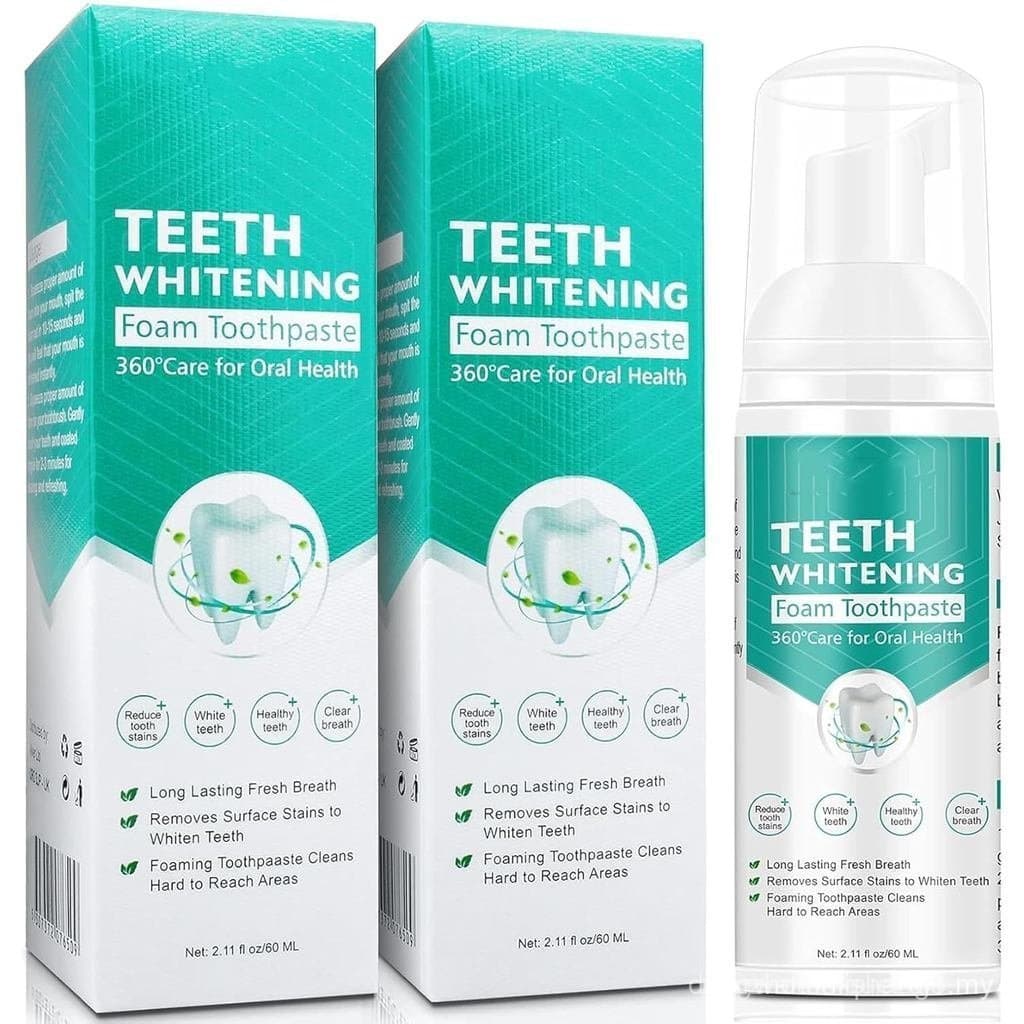 2 tubos de pasta de dente em, adequada para dentes sensíveis como pasta de dente removedora de manchas, cl