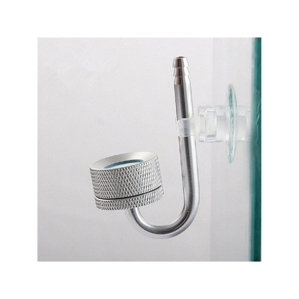Refinador aquário aquário aquático Mini dióxido de carbono CO2 atomizador prata roxo azul difusor do tanque de peixes