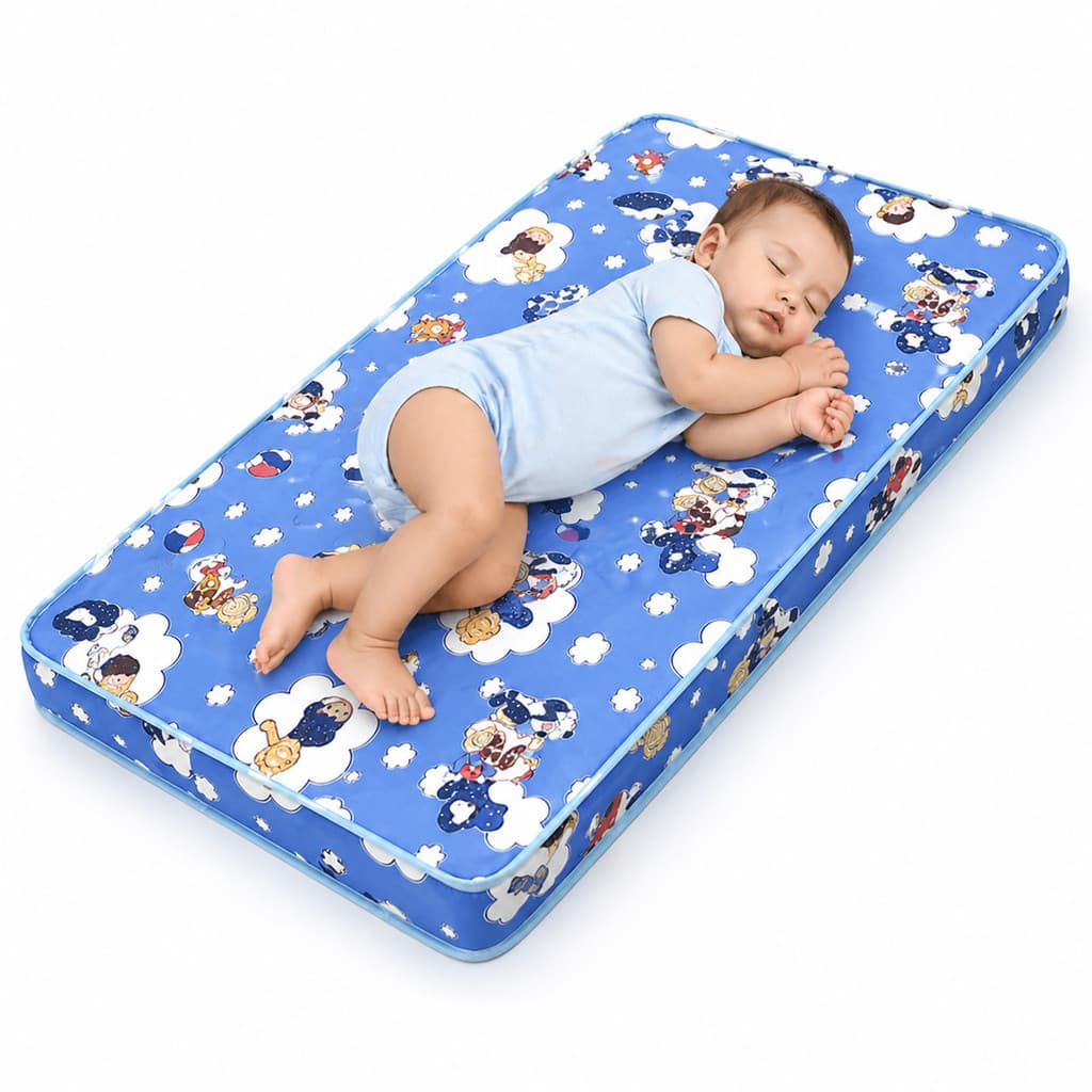 Colchão para Berço Baby Portátil Impermeável Nasa 130X70x10cm Ortobom