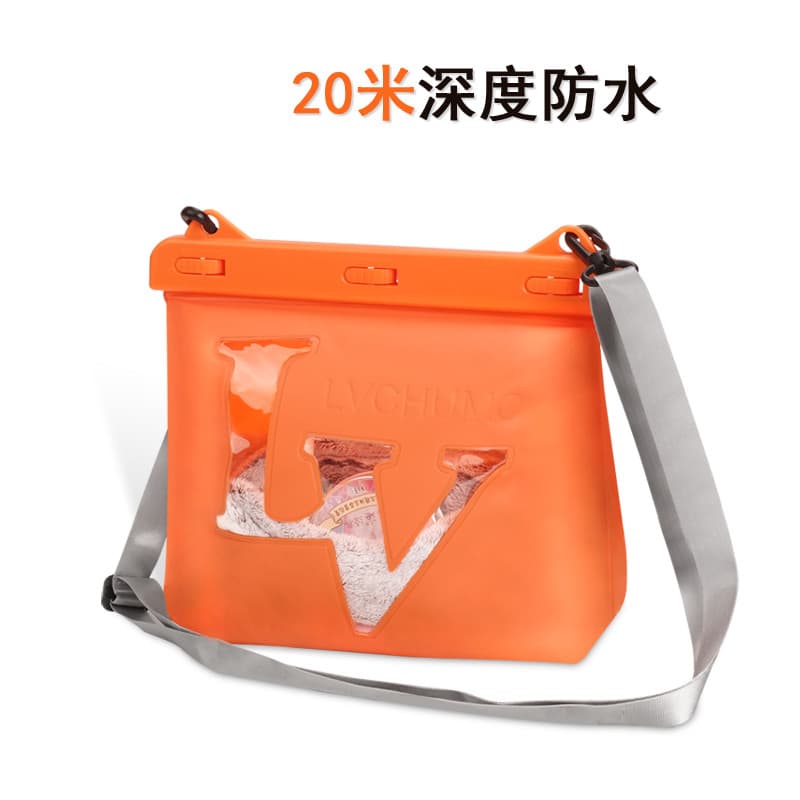 Crossbody impermeável saco feminino à prova dwaterproof água saco mergulho natação saco de armazenamento do telefone móv