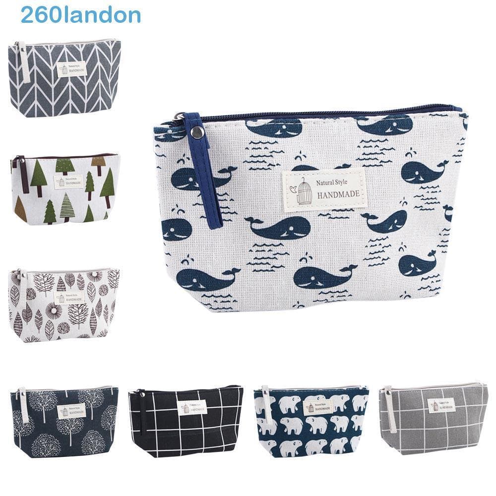 LANDON Bolsa De Maquiagem Para Viagem Feminina Lavagem Multifuncional Portátil Estojo De Higiene Pessoal