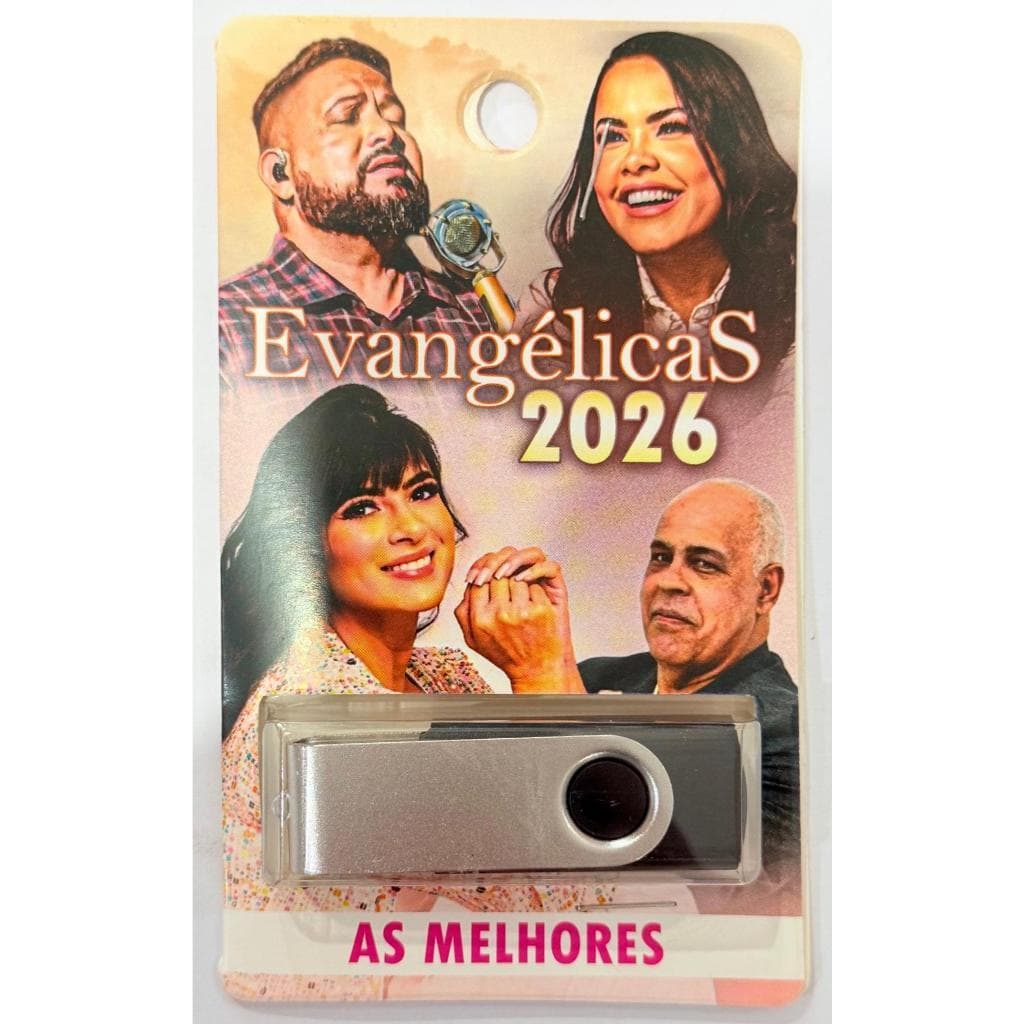 PenDrive Personalizado - EVANGELICAS 2026