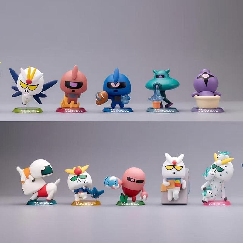 Guizhou Baiyao Hardware Co., Ltd. Yurugun yurugun Gundam caixa misteriosa Bandai QMSV segunda geração segunda bomba Q bo
