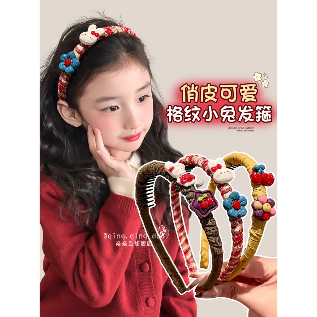 Crianças outono inverno bandana meninas não estrangular a cabeça antiderrapante bandana bebê franja cabelo quebrado arru
