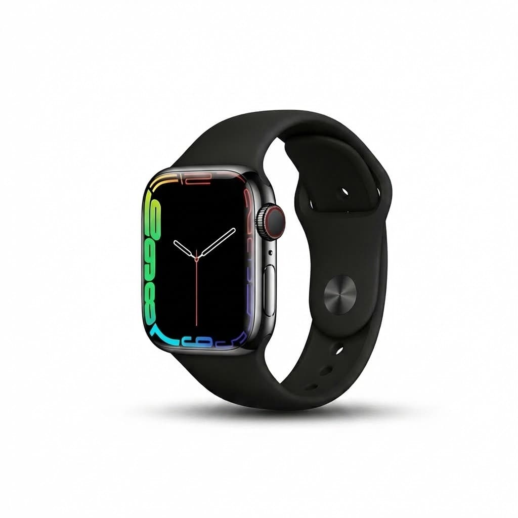 Smartwatch Microwear W59 Pro 47mm Preto Serie 9 Original Tela 2.02 Com Pelicula E Pulseira Extra NFC