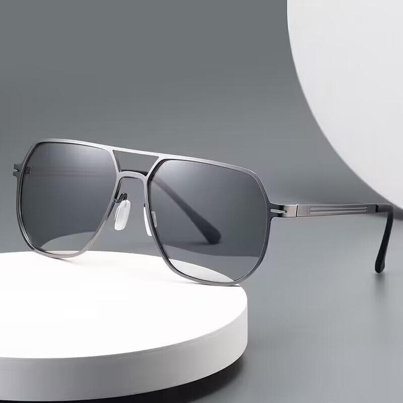 Óculos de Sol Polarizados Vintage para Homens, Óculos Clássicos para Dirigir, Óculos de Sol Vintage para Viagens, Pesca,