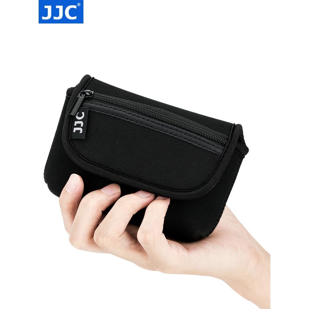JJC GR4 GR3 HDF/GR3X HDF G7X2 g7x3 ZV1F Bolsa de forro adequada para Canon Rico Sony Bolsa de câmera de cartão preto RX1