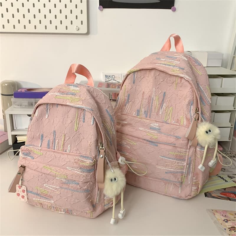 T Cram Schoolbag Meninas Leve Cram Mochila Escolar Alunos da Escola Primária Primeira a Terceira Série Ultra-Leve Classe