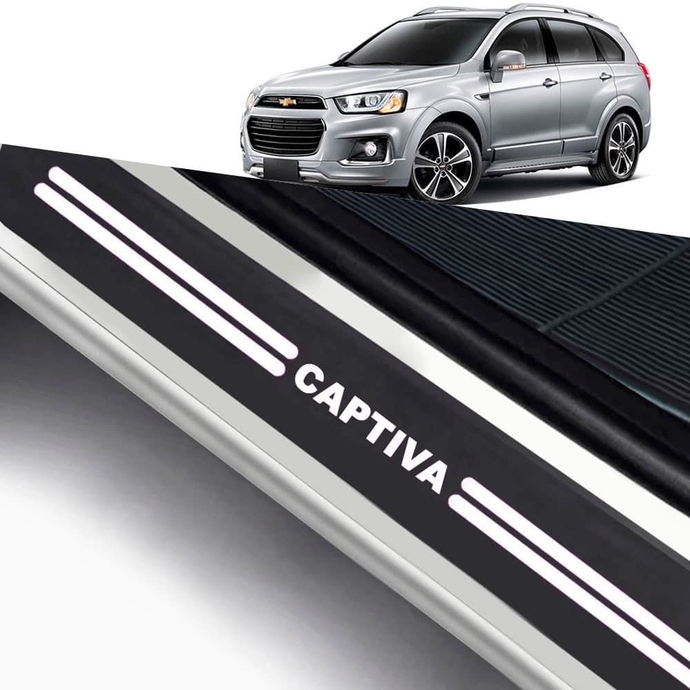 Soleira De Porta Gm Captiva Modelo Universal Carro personalizado