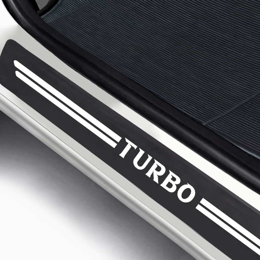 Soleira De Porta Carro Turbo Modelo Universal personalizado