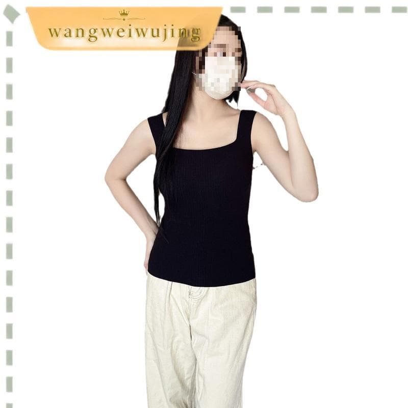 Cropped Top Regata Blusa Feminina Tricot Modal Básico Elegância Conforto VerãoFabrica Propria