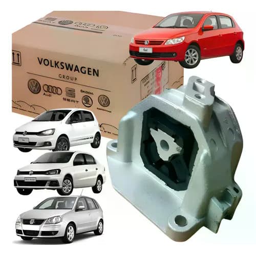 Coxim Motor Lado Direito Original Vw Gol G5 G6 Fox Original