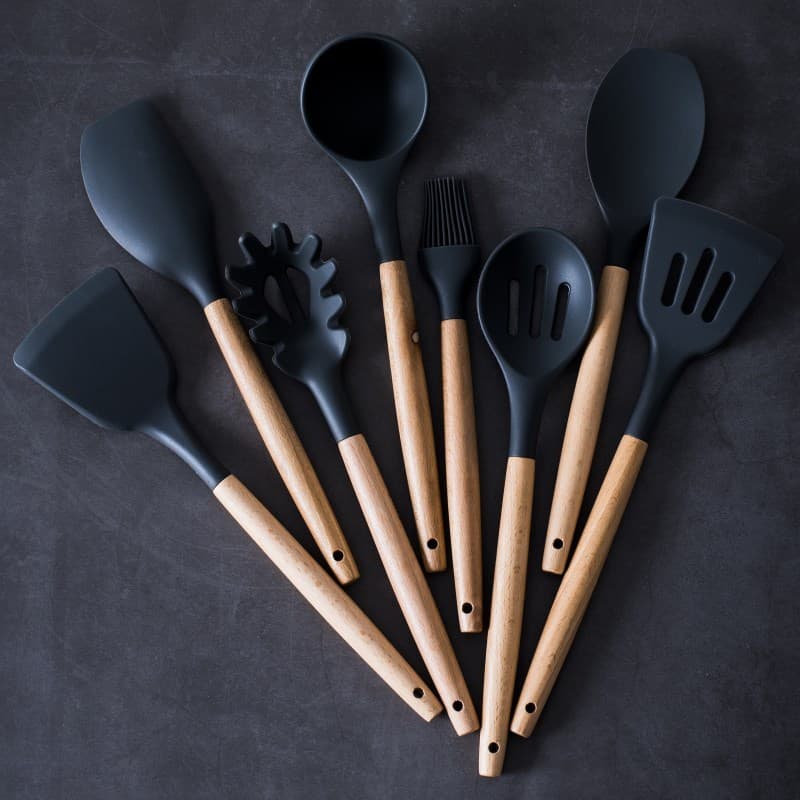 Espátula especial antiaderente espátula de Silicone resistente a altas temperaturas espátula de cozinha doméstica colher