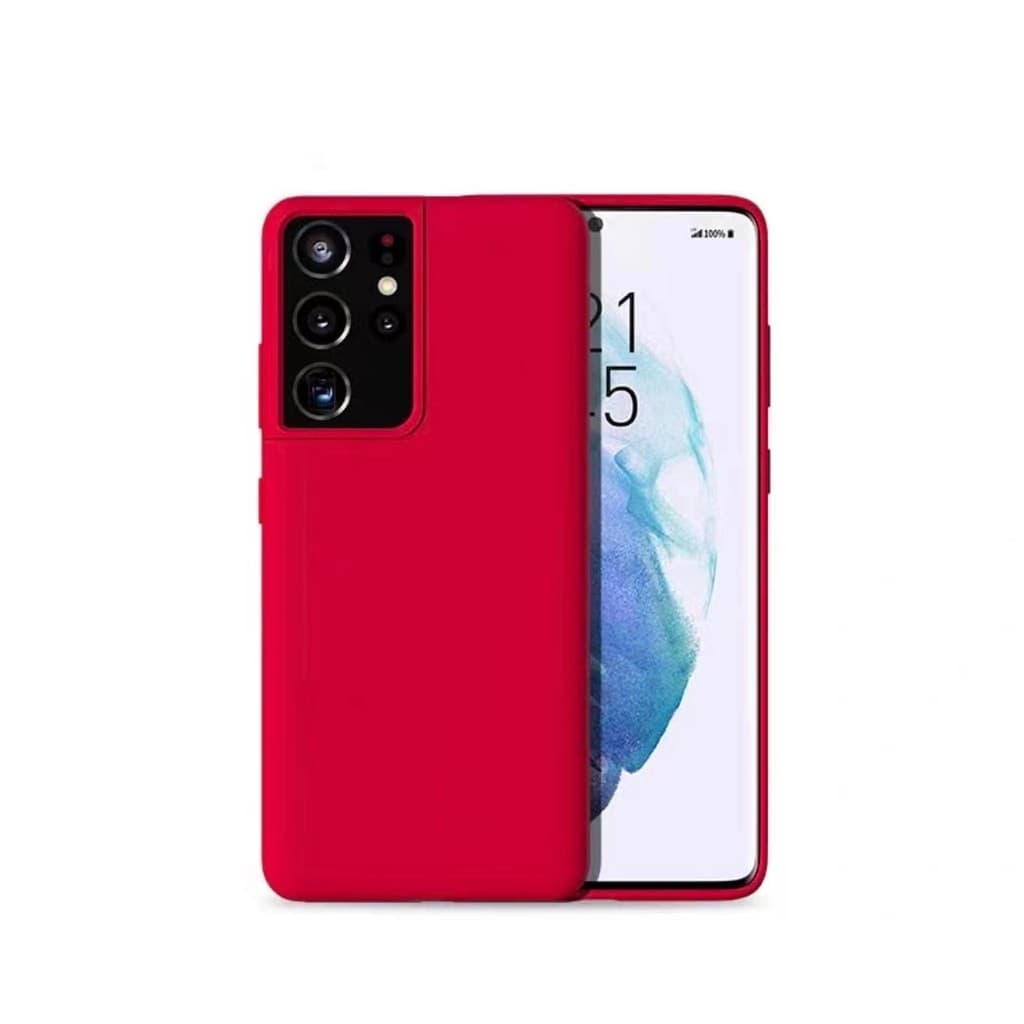 Capa Case Aveludada Para Samsung Galaxy S21 Ultra