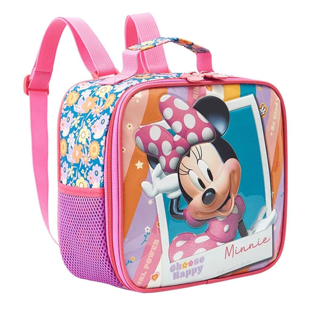 Lancheira Térmica Escolar Minnie Infantil Celular Xeryus 13214