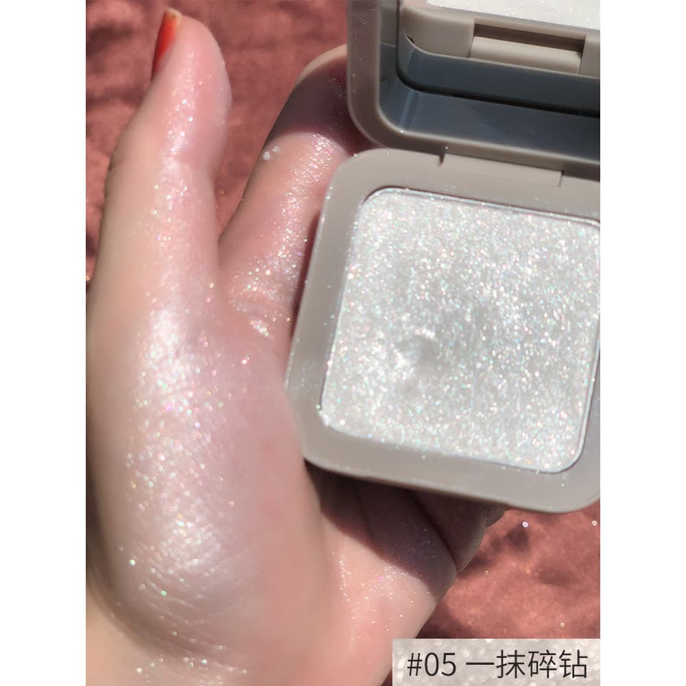 Gogotales gogotales pó iluminador pérola unicórnio fada contorno placa sombra Glitter nariz destacando pó