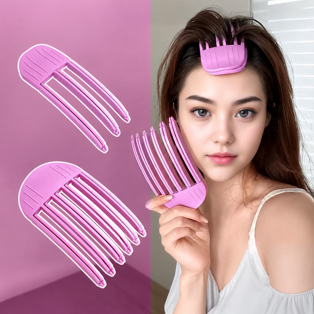 Clipe Volumizador De Raiz De Cabelo , Ferramenta Multifuncional De Modelagem Para Levantamento Rápido E Natural