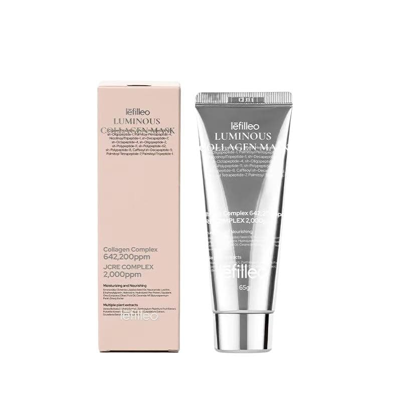 Máscara Facial de Colágeno com Sensor de Luz, 2,29 oz, Tonifica os Contornos da Pele, Melhora a Elasticidade L8HW