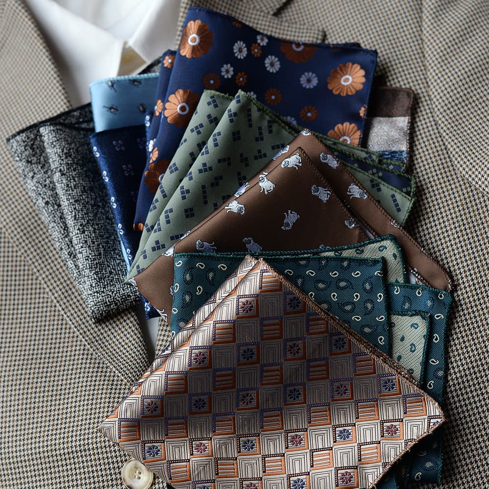 Novo terno masculino decoração bolso quadrado pequeno padrão quadrado terno Formal lenço de peito lenço de seda lenço de