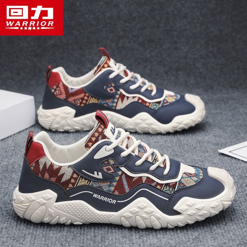 Puxar para trás sapatos masculinos 2026 novo estilo verão respirável nacional na moda esportes sapatos casuais masculino