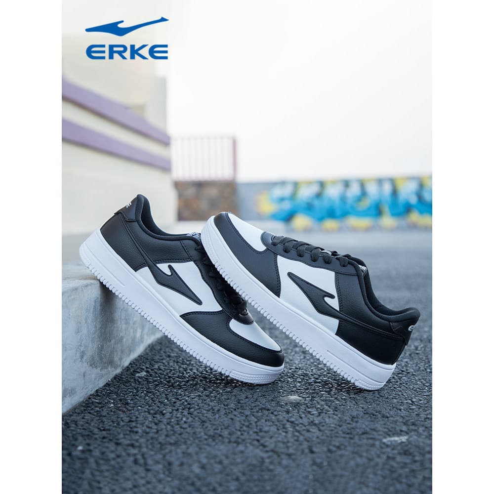 Hongxingerke preto branco Panda sapatos masculinos força aérea um tênis masculino verão antiderrapante leve sapatos espo