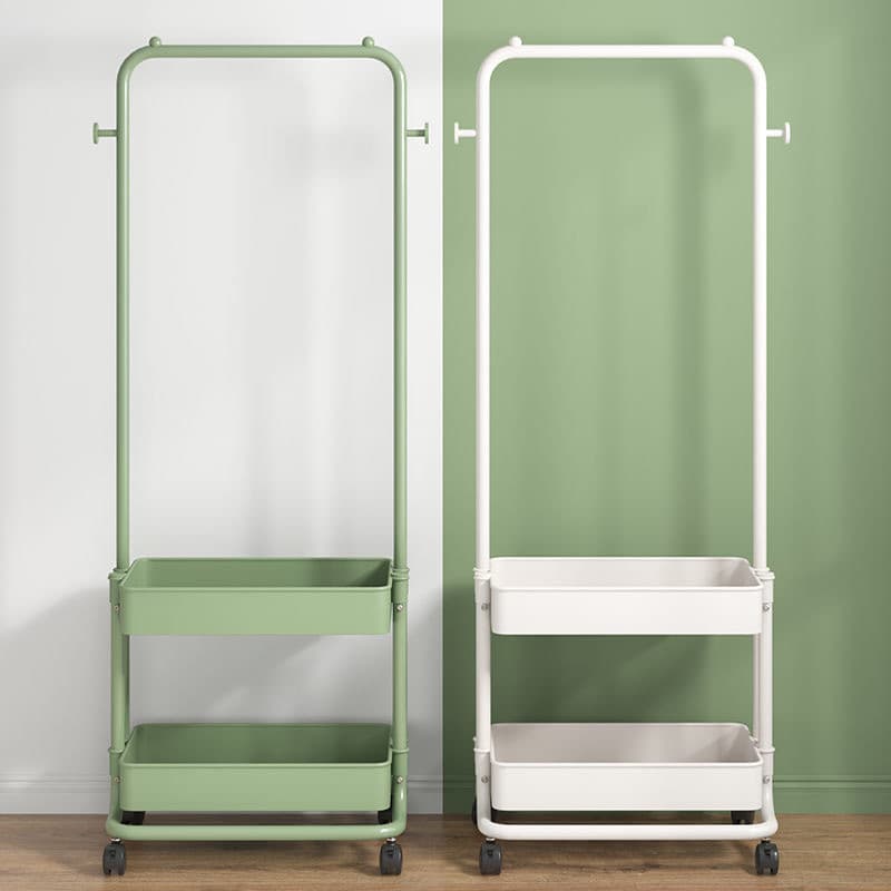 Combinação de cabide de chão simples cabide integrado casa quarto roupas chapéu cabide de armazenamento de secagem