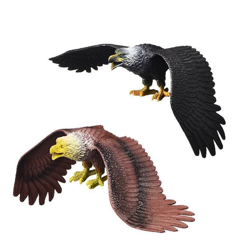 Simulação águia modelo de plástico macio Asuka pássaro Raptor grande águia brinquedos animais educação infantil decoraçã