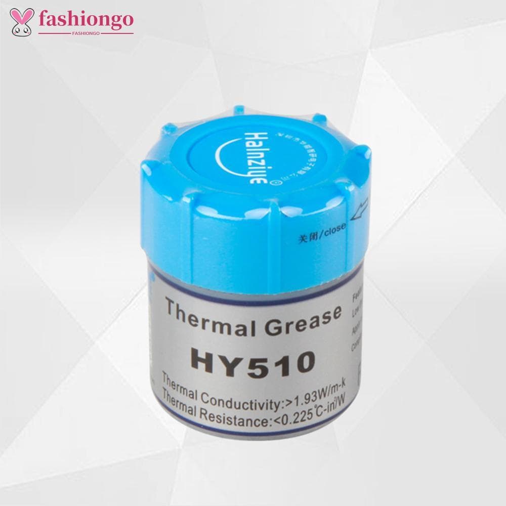 FASHIONGO HY510 10/20g Cinza Composto De Silicone Pasta Térmica Condutiva Graxa Dissipador De Calor Para CPU GPU Chipset