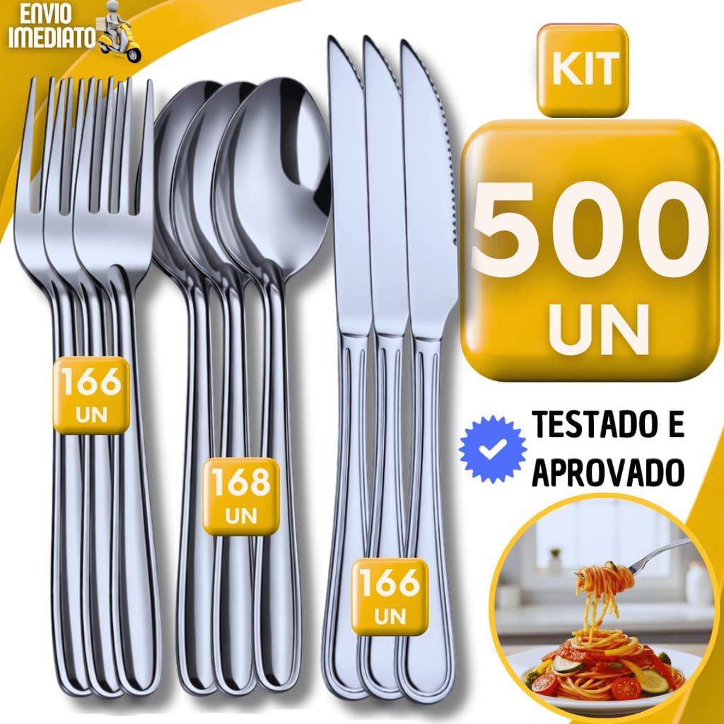FAQUEIRO INOX GARFO COLHER E FACA PARA SERVIÇO DE REFEIÇÕES RESTAURANTE HOTEL BUFFET COZINHA E EVENTOS