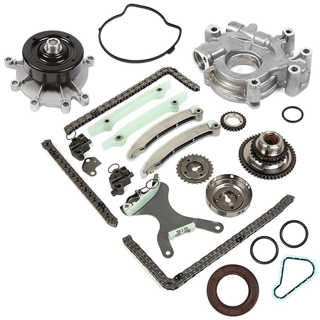 1 Conjunto 68003352AA Aa 53021965AA 53021968AA 53020679 Kit De Corrente De Distribuição Com Bomba De Óleo De Água Para C