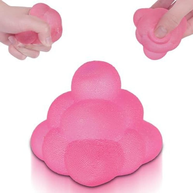 Estresse Sensorial Soft Fidget triangle Purp Pérdidahibitaibit Alívio Triângulo Cubo De Gelo Pérdidahibitahibitt Coração