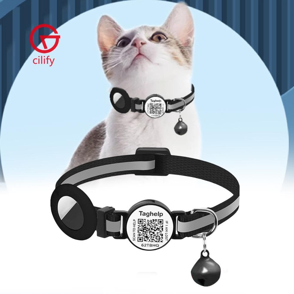 Para Coleira De Gato Breakaway Gatinho Colar Liberação Rápida Pet ID Tag Gatos