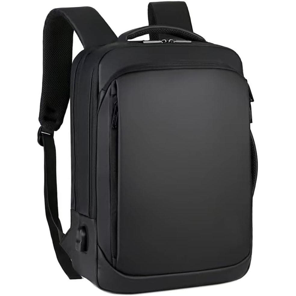 Mochila para Laptop, Mochila Antifurto Slim e Resistente para Negócios com Porta de Carregamento USB, Mochila de Viagem