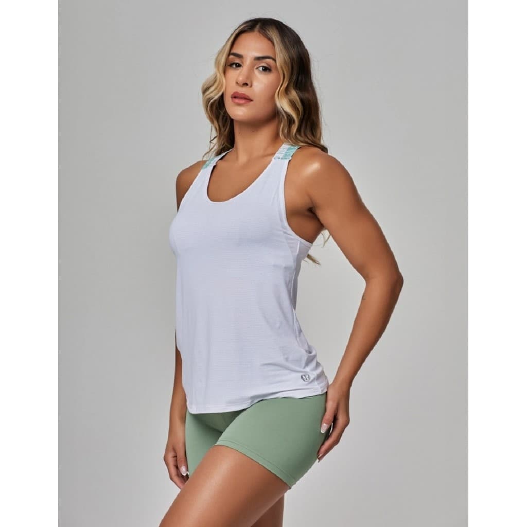 Regata Feminina Energy Branco - Vestem