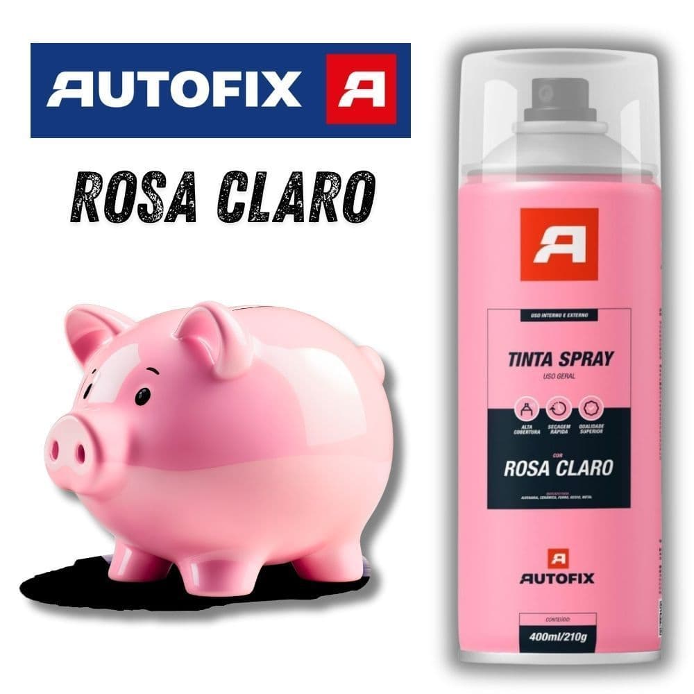Tinta Spray Rosa  Salmão Uso Geral  400ml – Pintura Total ok