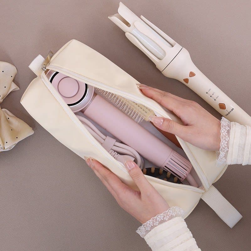 Saco de armazenamento de secador de cabelo elétrico Curling ferro caso protetor caixa secador de cabelo à prova dwaterpr