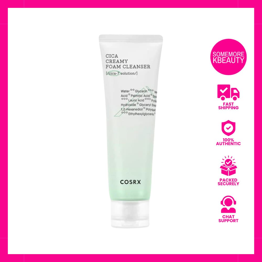 COSRX Pure Fit Cica Espuma de Limpeza Cremosa 75ml