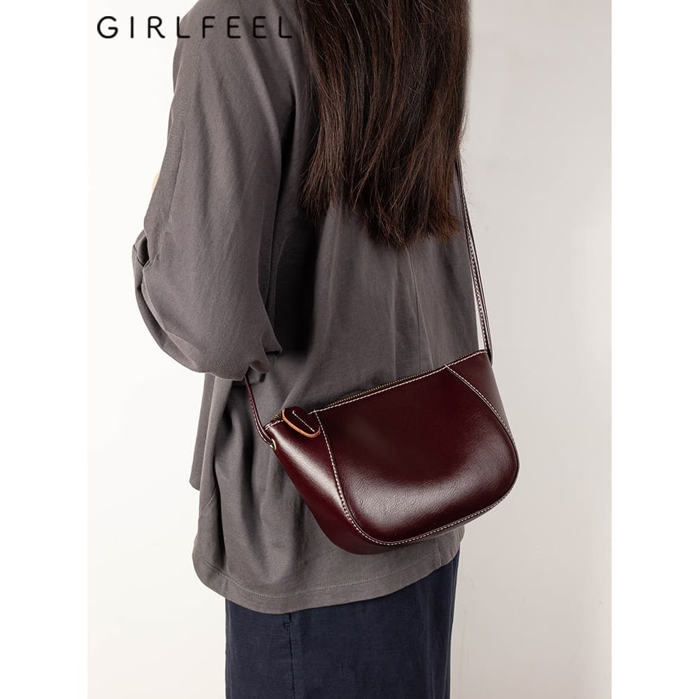 Gofini bolsa pequena feminina 2026 novo estilo na moda bolsa feminina moda retrô bolsa mensageiro bolsa de ombro bolsa b