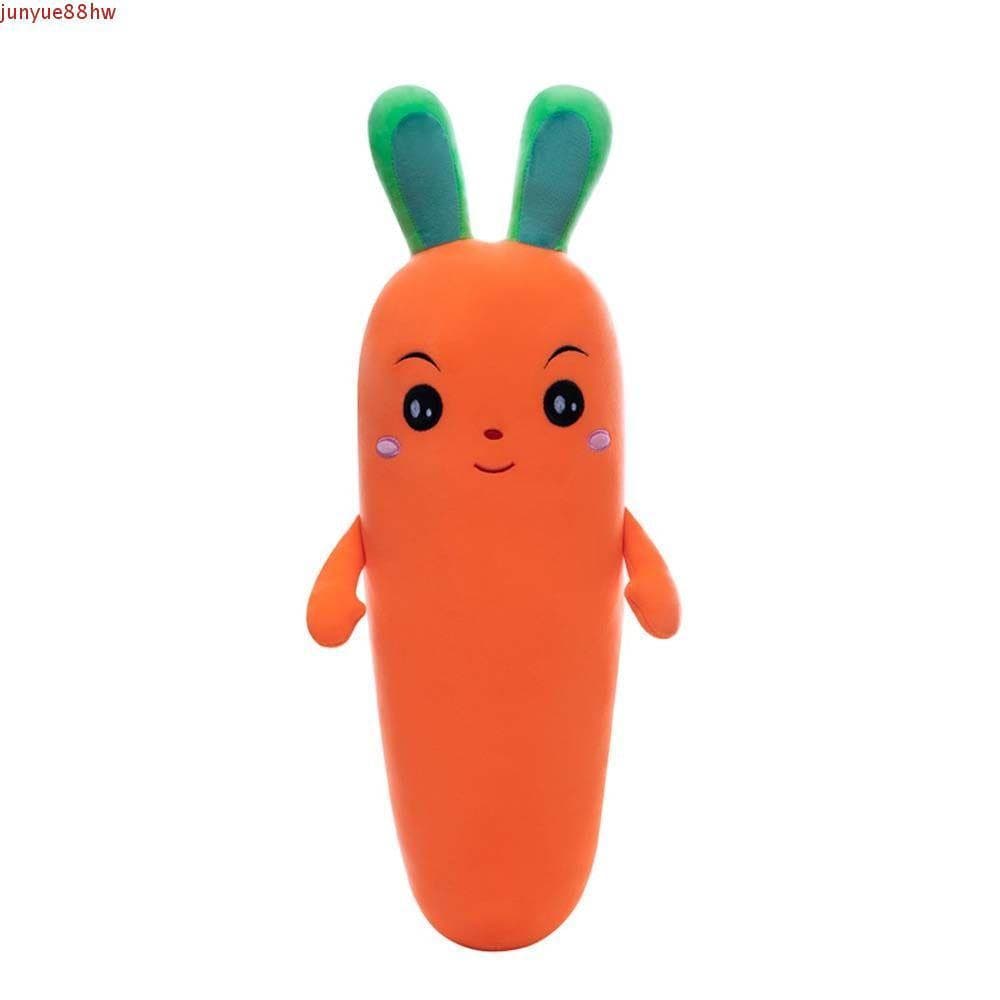 JUNYUE Cenoura Brinquedo De Pelúcia Presentes De Natal Crianças Travesseiro Engraçado Plushie Almofada Algodão Boneca